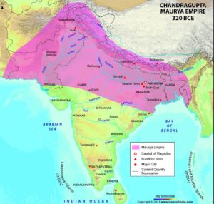 The Rise of the Mauryan empire expansion